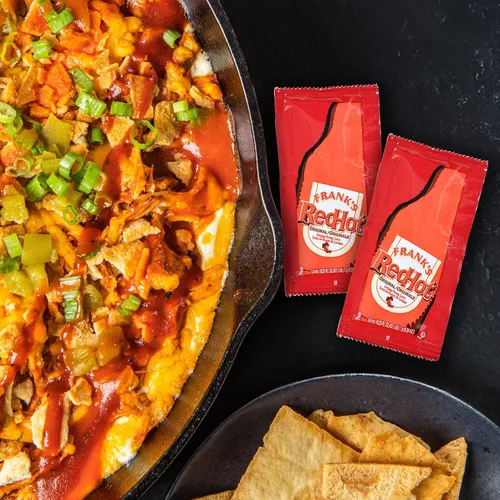 Miniatura 16 de Frank's RedHot Paquetes originales de salsa de pimienta de cayena, 200 unidades, un paquete de 200 unidades de paquetes de salsa picante Frank's
