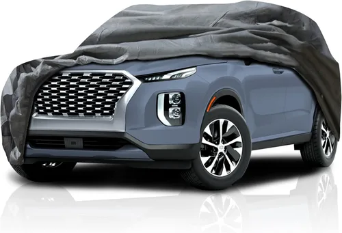 Miniatura 16 de Cubierta de coche de 5 capas para Hyundai IONIQ 5 2022-2023 SUV de 4 puertas con cobertura completa contra la contaminación, el polvo, el sol