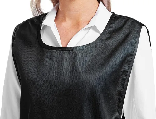 Miniatura 8 de Nanxson Delantal de zapatero unisex con 2 bolsillos profundos, paquete de 2 Smock con lazos laterales para el trabajo de la cocina CF3137