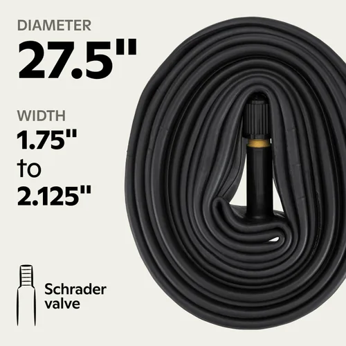 Miniatura 5 de Schwinn Replacement Bike Tube Schrader Valve, Self-Sealing, 27.5-Inch x 1.75-Inch-2.125-Inch