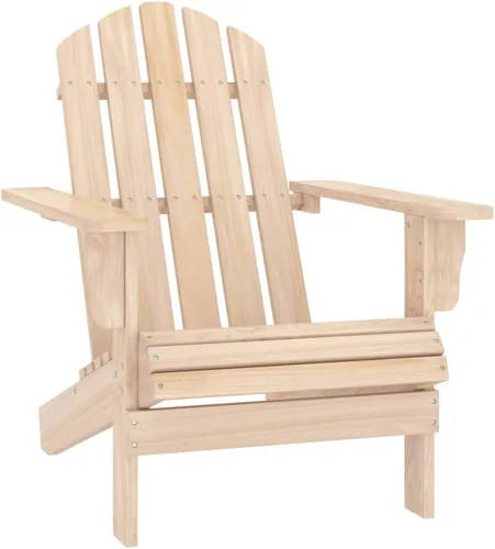 Miniatura 8 de Fauteuil Adirondack de Jardin en Bois Massif de Sapin avec Ottoman, Confort Ergonomique, Diseño Eléctrico, Facile à Assembler, Pour Terrasse, Balcon