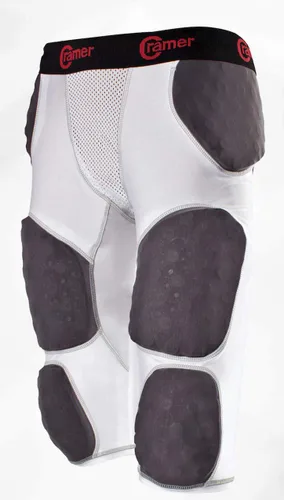 Faja Thunder 7 para fútbol americano con almohadillas integradas en cadera, muslos y cintura, diseñado para proteger ante alto impacto, cobertura