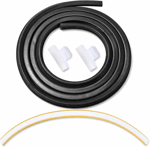 154827601 Kit de sello de puerta de lavavajillas compatible con lavavajillas Frigidaire Gallery Kenmore Electrolux, incluye junta de puerta inferior