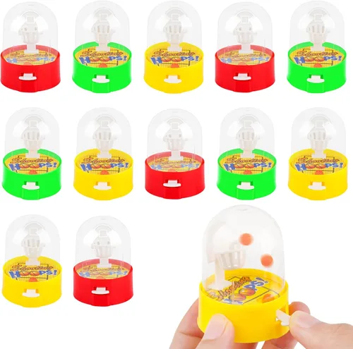 Mini Basketball Games 12pcs Finger Basketball Shooting Games Basketball Party Supplies