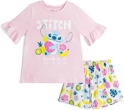 Miniatura 10 de Disney Conjunto de camiseta y pantalones cortos de gasa para bebés y niños grandes (12 meses - 14-16)