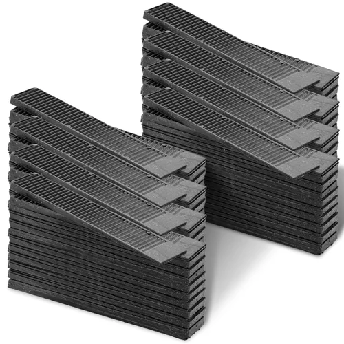 Miniatura 11 de Cuñas compuestas (paquete de 24) – Cuñas de compuesto duro para mejoras en el hogar – Cuñas de mesa de restaurante – Cuñas de mesa de restaurante
