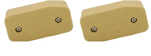 Miniatura 5 de Leviton Interruptor de electrodoméstico 5410-W, basculante de interruptor de alimentación a través; polo único, tiro único; 3A-125V CA. Blanco