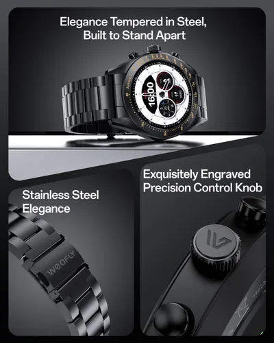 Miniatura 2 de Aurora 2 - Reloj inteligente para hombre, responder/hacer llamadas, pantalla AMOLED HD de 1.32 pulgadas, reloj inteligente de 350 mAh, monitor