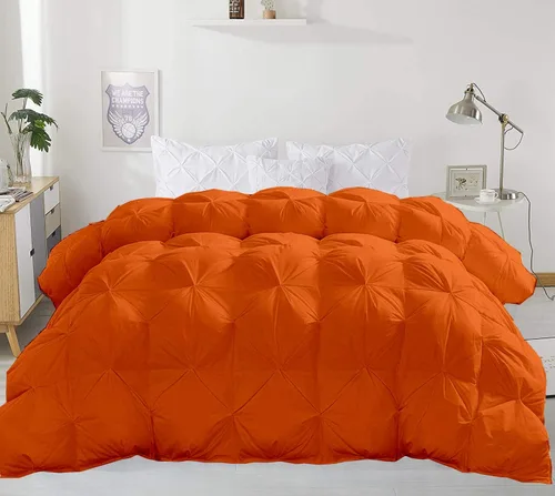 Miniatura 20 de Juego de ropa de cama plisada de 3 piezas de 100% algodón (edredón + 2 fundas de almohada), tamaño individual