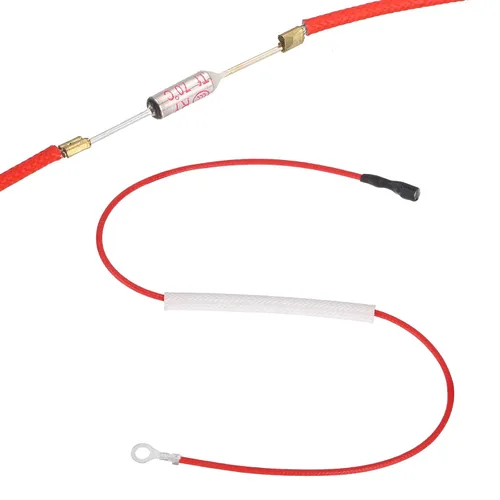 MECCANIXITY Fusible universal de temperatura para olla de arrocera, 158.0 °F 10 A 250 V Fusible térmico de metal con terminal y terminal de anillo