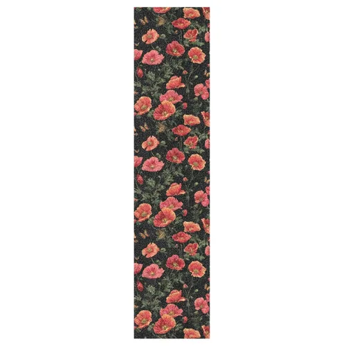 Miniatura 43 de Abstracto Negro Gris Geométrico Skateboard Grip Tape 33x9inch Papel de lija Longboard Scooter Griptape Diseño antideslizante y anti-desgarro
