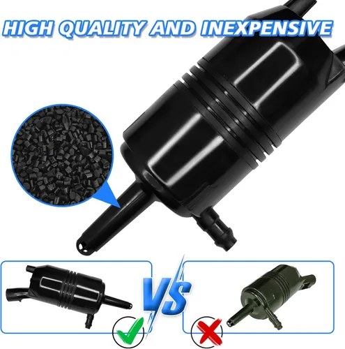 Miniatura 5 de Bomba para lavaparabrisas, OEM # 385-232316A 89025062 8-6710, bomba de limpiaparabrisas 11-513 compatible con Chevrolet Chevy, Buick, GMC, Pontiac