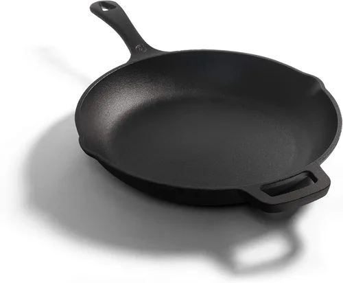 Miniatura 15 de Commercial CHEF Juego de sartenes de hierro fundido de 3 piezas, 6 pulgadas, 8 pulgadas y 10 pulgadas, utensilios de cocina de hierro fundido