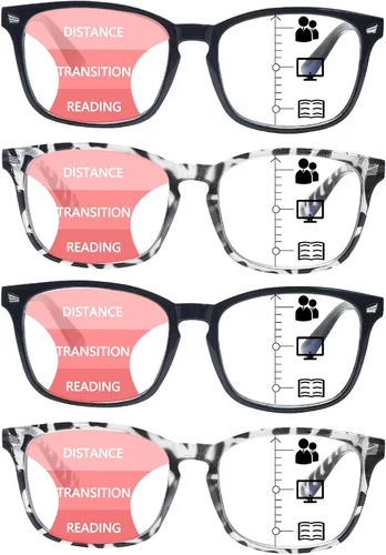 Miniatura 13 de SIGVAN Progressive Multifocal Computer Glasses Women Men Blue Light Blocking Reading Glasses Spring Hinge Readers