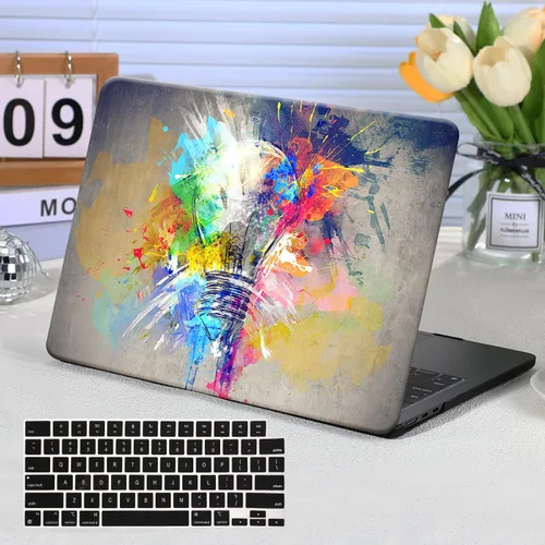 Miniatura 35 de Funut Compatible con Funda para MacBook Air de 13 Pulgadas, Funda Protectora de Plástico Duro Air 13.3 Sin Rayones Funda Rugosa