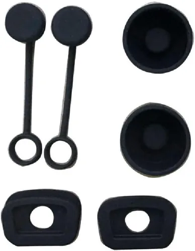 Juego de 6 tapones para mantener tu taza limpia y ordenada a prueba de derrames para Stanley, vaso cuadrado redondo de silicona a prueba de derrames