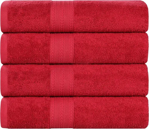 Miniatura 103 de Superior Juego de 6 toallas de mano de algodón ecológico, toallas pequeñas para spa, hotel, baño de invitados, cocina, secado rápido, suave