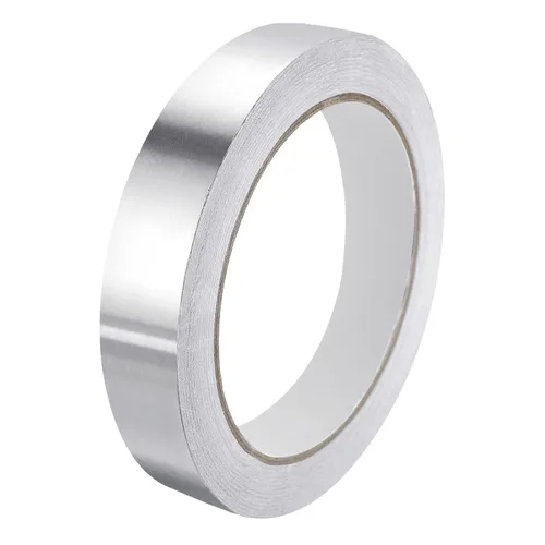Miniatura 12 de MECCANIXITY Cinta de papel de aluminio, cinta de aluminio de 0.79 pulgadas x 65 pies (3.5 mil), cinta HVAC de alta temperatura, cinta de aluminio