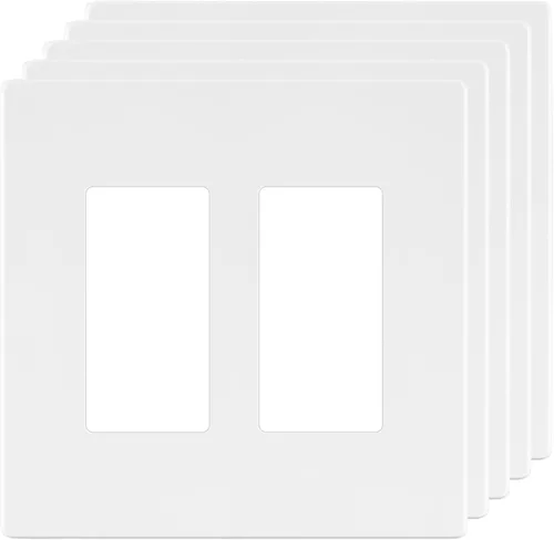 Miniatura 125 de LIDER Placa de pared decorativa sin tornillos para interruptor, resistente a los impactos, plexiglás de acrílico espejado, renovación moderna
