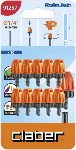 Miniatura 2 de Claber 91257 - Boquilla de micropulverización de tira (paquete de 10)