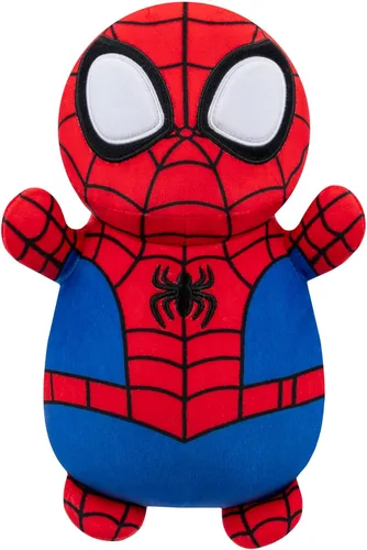 Miniatura 10 de Squishmallows Original Marvel Spidey y sus Increíbles Amigos HugMees de Pantera Negra de 10 pulgadas – Peluche Oficial Ultrasuave de Jazwares