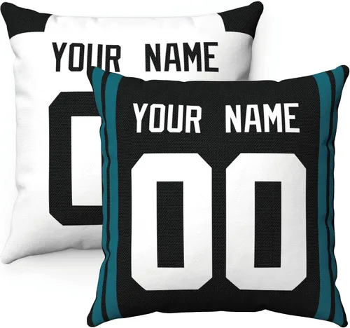 Miniatura 10 de ANTKING 2 paquetes de almohadas personalizadas con cualquier nombre y número para hombres, mujeres y niños Para Las Vegas
