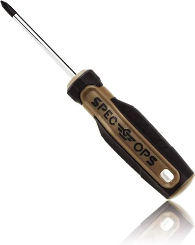 Spec Ops Tools destornillador Phillips, #1 x 3", punta magnética, eje de acero Cr-Mo, 3% donado a veteranos