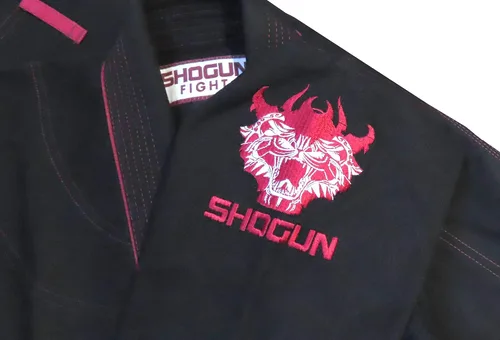 Miniatura 3 de SHOGUN Fight Jiu Jitsu Gi Elemental Premium 12.35oz tejido de perlas BJJ