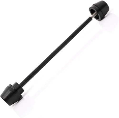 Miniatura 8 de MC MOTOPARTS Compatible con MT07 FZ07 2013 Negro Eje de Rueda Delantera Tenedor Sliders Protectores Crash Protector