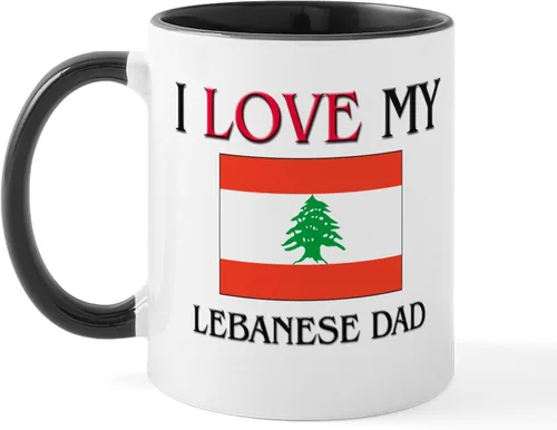 Miniatura 62 de CafePress #1 - Taza de café de cerámica libanesa de 11 oz (11.0 fl oz)