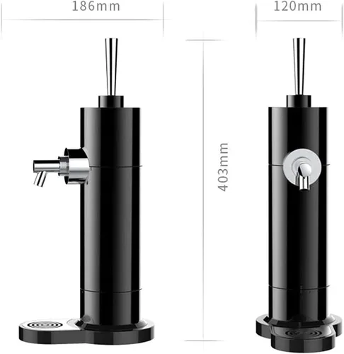 Miniatura 5 de Dispensador de Cerveza de Barril, Sistema de Barril de Cerveza Enlatada, Mini Kegerator, Creador de Espuma de Cerveza, Grifo de Lata de Cerveza