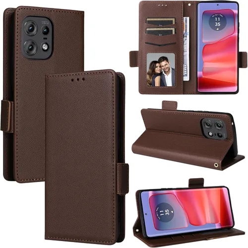 Miniatura 111 de Funda de piel sintética compatible con Motorola Moto E22 4G, funda de piel sintética compatible con Motorola Moto E22i 4G, color negro