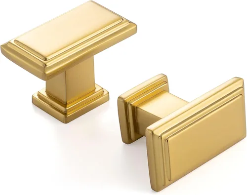 Miniatura 31 de Paquete de 10 tiradores de gabinete de latón envejecido con agujero central de 3-3/4 pulgadas, manijas vintage de latón para gabinetes, herrajes