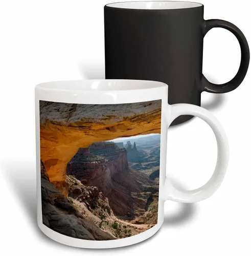 Miniatura 10 de 3dRose (mug_94870_1) Utah, Capitol Reef NP. Sleeping atigrado cat - US45 RER0114 - Ric Ergenbright - Taza de cerámica, 11 onzas Blanco