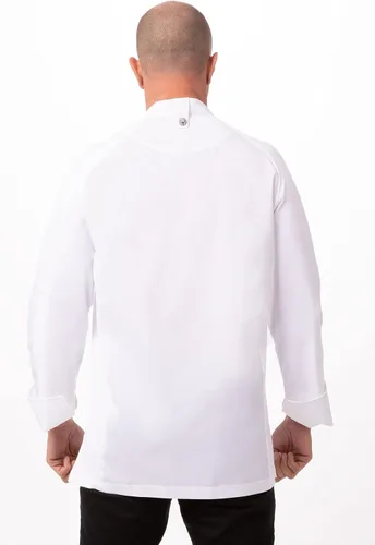Miniatura 4 de Chef Works Abrigo de chef Valencia para hombre