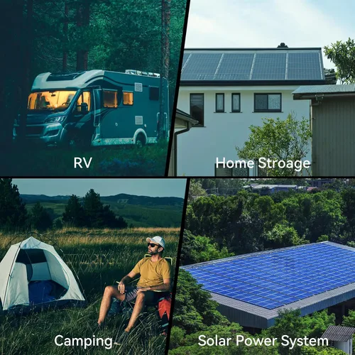 Miniatura 7 de Regulador solar PowMr de 60 A MPPT, controlador de carga de batería de 60 amperios para baterías de litio LiFePO4 y de plomo-ácido de 12 V/24 V/36