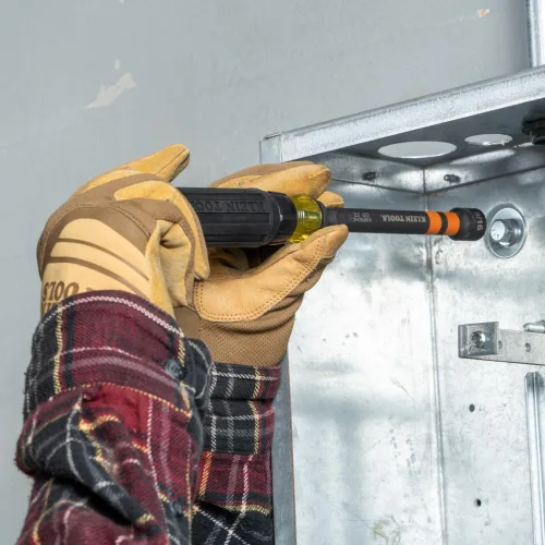 Miniatura 6 de KLEIN TOOLS 32950 Juego de destornillador de impacto con clasificación de trinquete, hueco, potencia magnética, con mango, codificado por color, 6