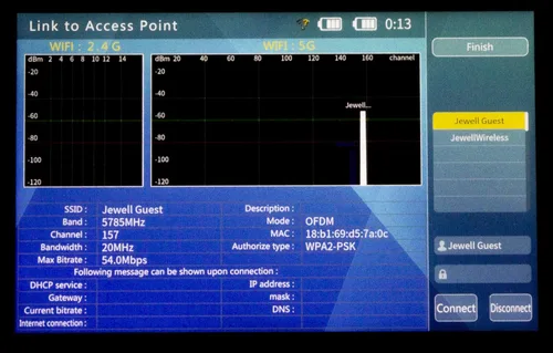 Miniatura 12 de Triplett 8075 CamView IP Pro-X - Probador de cámara CCTV con PoE, servidor DHCP incorporado y pantalla táctil TFT de 7 pulgadas - NTSC/PAL, HD-CVI