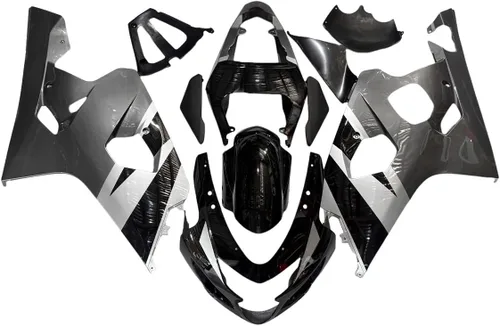 Miniatura 33 de Kit de carenado de plástico ABS para Suzuki 2004 2005 GSXR600 GSXR750 K4, carenados de inyección, kit de carrocería completa Rojo Negro