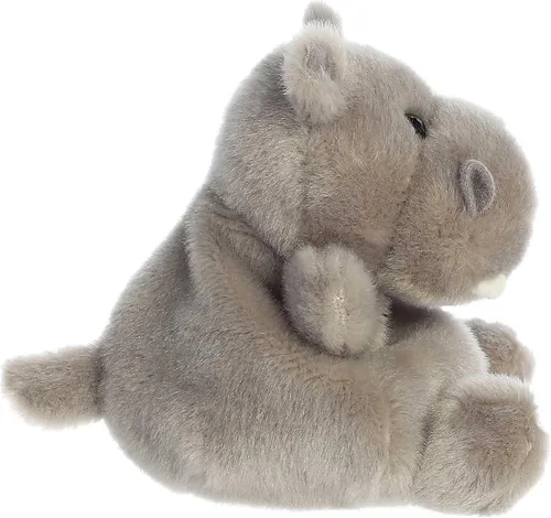 Miniatura 4 de Aurora Adorable Palm Pals Hunk Hippo - Juego de bolsillo - Diversión coleccionable - Gris 5 pulgadas