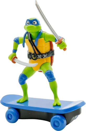 Miniatura 11 de Teenage Mutant Ninja Turtles 12.7 cm Edición de película Sewer Shredders Michelangelo Figura de acción trituradora para edades 3+