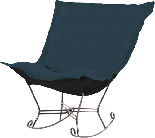 Miniatura 100 de Howard Elliott Collection Avanti Pecan - Silla de asiento oscilante con funda, silla multiusos de mariposa con marco de titanio, muebles de patio