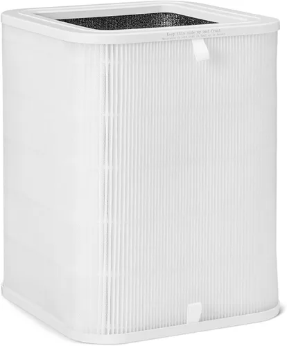 Miniatura 8 de Amazon Basics Purificador de aire para el hogar y la oficina, con carbón activado, 3 velocidades, temporizador, modo de suspensión (32 db)