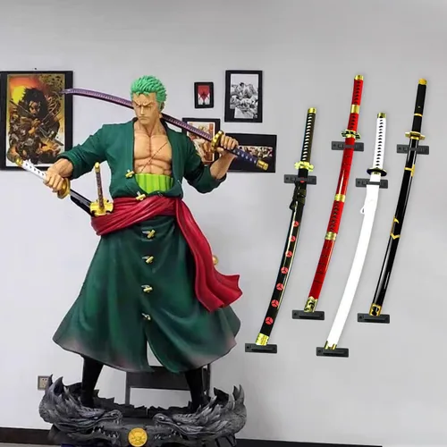 Miniatura 2 de Soporte vertical de pared Katana ajustable, espada samurái, colección de espadas, exhibición inclinada para cosplay Blade Tanjirou Zoro Wakizashi