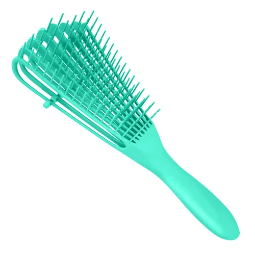 Miniatura 26 de Cepillo para el cabello, cepillo desenredante para cabello afroamericano/africano texturizado 3a a 4c rizado