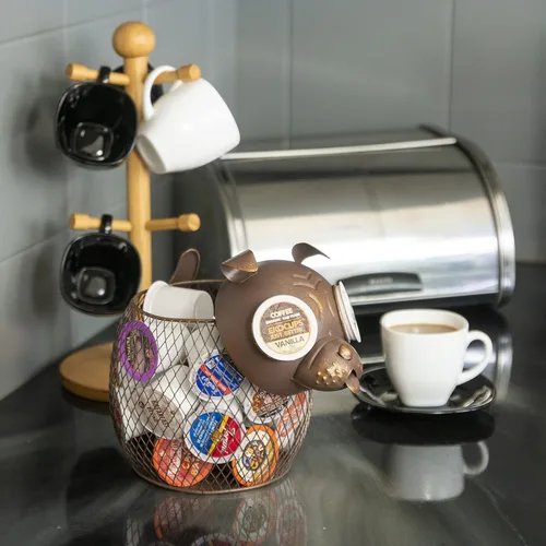 Miniatura 2 de Organizador de cápsulas de café Made Easy Kit - Decoración funcional para barra de café en casa - Accesorios de almacenamiento en mostrador