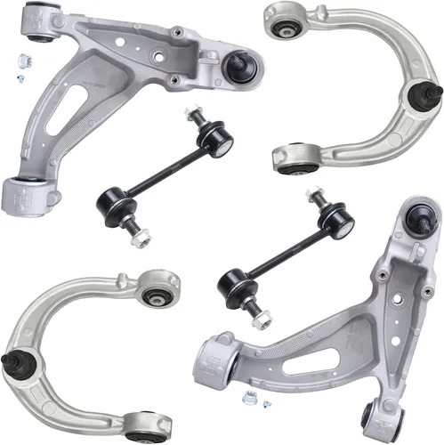 Miniatura 44 de Detroit Axle - Kit de extremo delantero para Chrysler 300 Dodge Charge Challenger 2011-2023, 2 brazos de control inferiores traseros 2 rótulas
