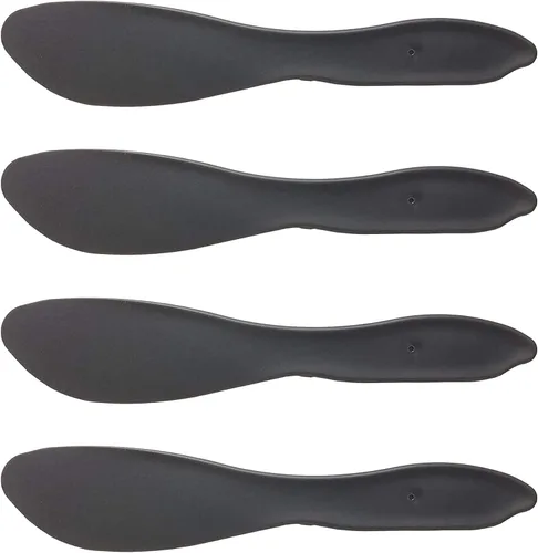 Miniatura 26 de Linden Sweden Juego de 2 esparcidores multiusos, gris carbón, cuchillo versátil para mantequilla para queso suave, mantequilla de maní, glaseado