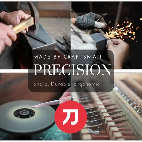 Miniatura 7 de Saki Gold - Juego profesional de tijeras para el cabello, juego de 6 pulgadas, incluye tijeras doradas para el cabello, tijeras para adelgazar