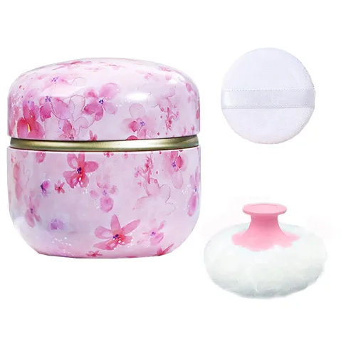 Miniatura 26 de Polvo Corporal y Contenedor para Polvo en Polvo, Polvo para Mujeres y Estuche de Polvo para Baño y Viaje (Abstracción)